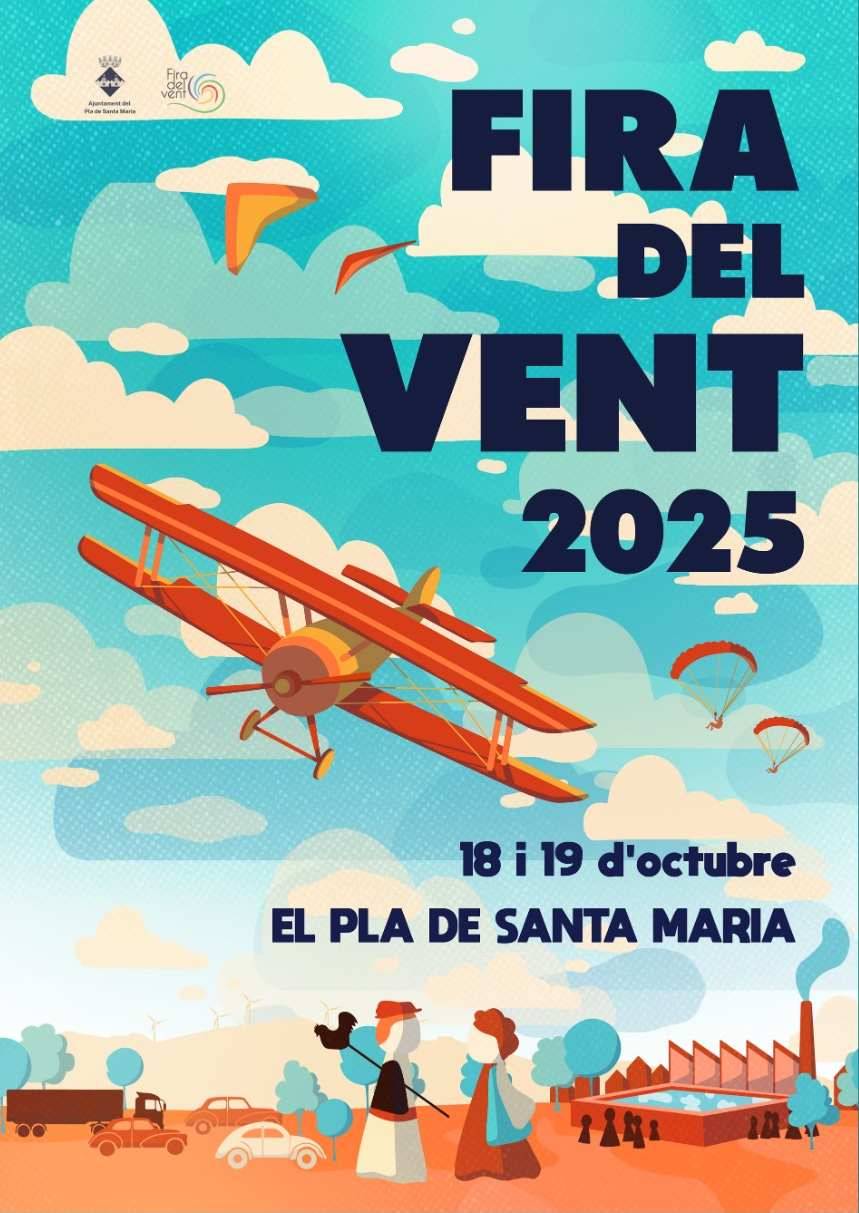 Cartell de la Fira del Vent de 2025 - Montse Alzamora