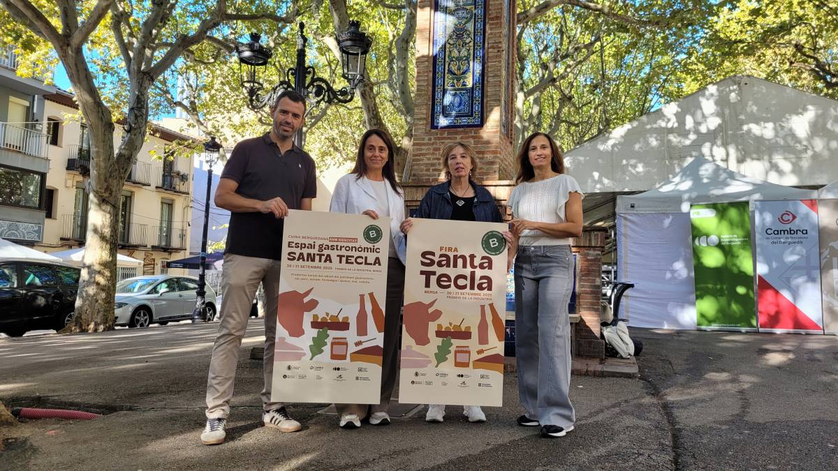 Els sectors agroalimentari i de la restauració debuten a la Fira de Santa Tecla