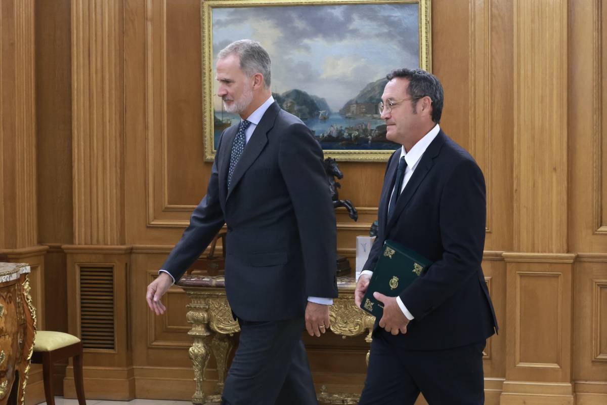 El fiscal general de l'Estat es reivindica davant del rei i la plana major de la judicatura: «Crec en la justícia i la veritat»