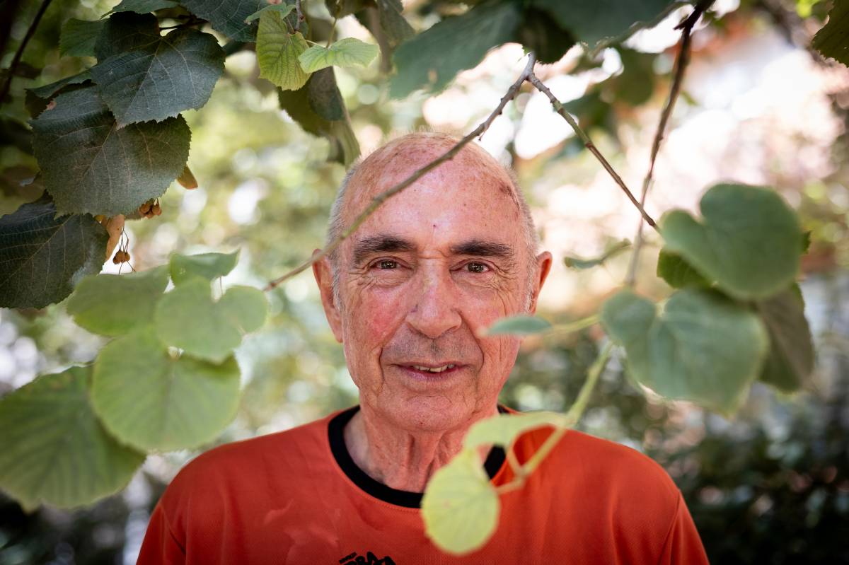 Lluís Llach, fotografiat aquesta setmana a Barcelona - Hugo Fernández