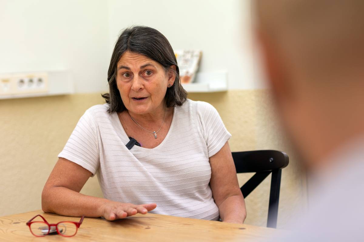 Magda Martí directora de l`Escola Cervantes - Miquel Homs Magda Martí directora de l`Escola Cervantes