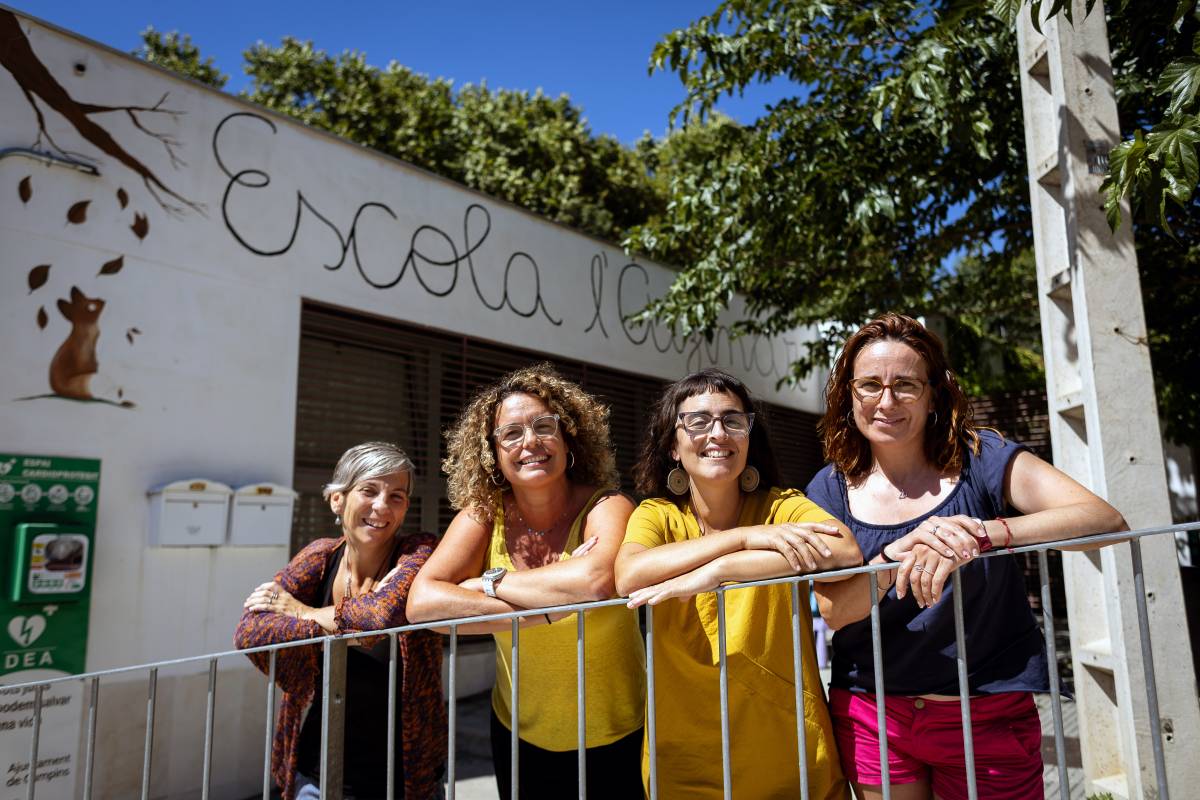 L'escola rural prepara el nou curs: «Volem que els infants se sentin seu l’entorn i aprenguin a cuidar-lo»