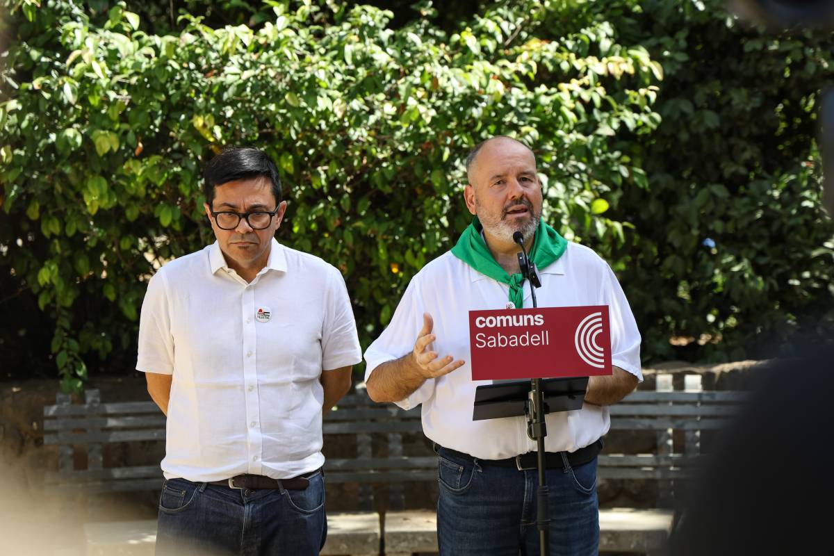 Joan Mena, portaveu de Sabadell En Comú Podem: “El professorat necessita menys mails de copets a l’esquena i més recursos públics”