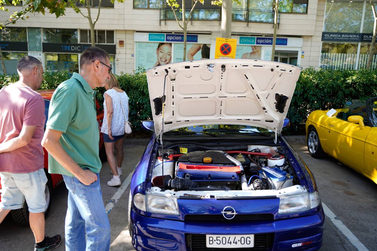 La trobada de vehicles clàssics a la Festa Major - David Chao La trobada de vehicles clàssics a la Festa Major