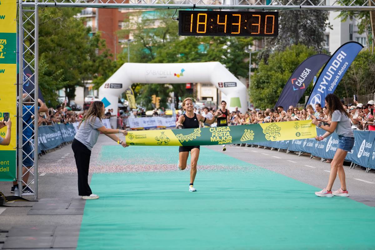 Maite Ríos ha guanyat la prova femenina dels 5 km - David Chao Maite Ríos ha guanyat la prova femenina dels 5 km