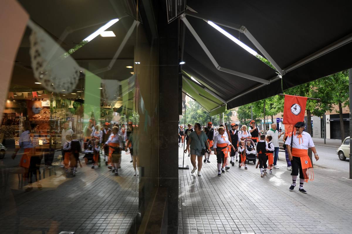 Els trabucaires han donat el tret de sortida del diumenge de Festa Major - VÍCTOR CASTILLO Els trabucaires han donat el tret de sortida del diumenge de Festa Major