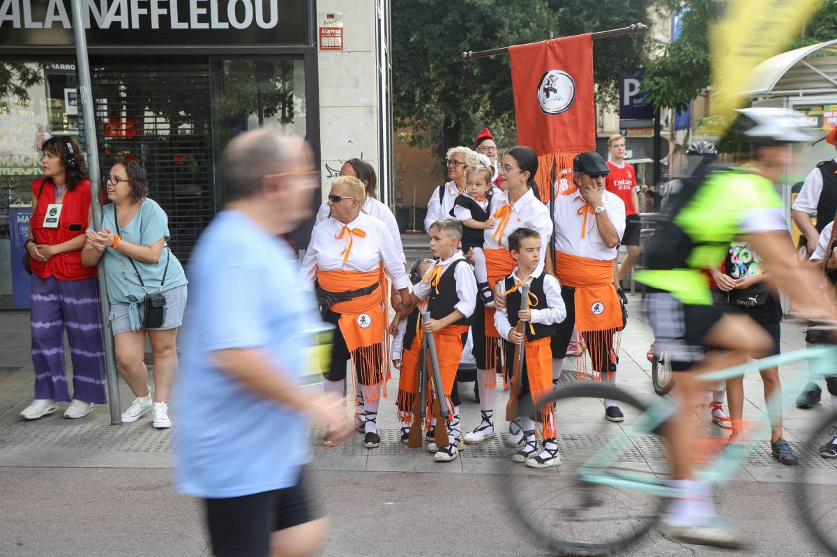 Els trabucaires han donat el tret de sortida del diumenge de Festa Major - VÍCTOR CASTILLO Els trabucaires han donat el tret de sortida del diumenge de Festa Major