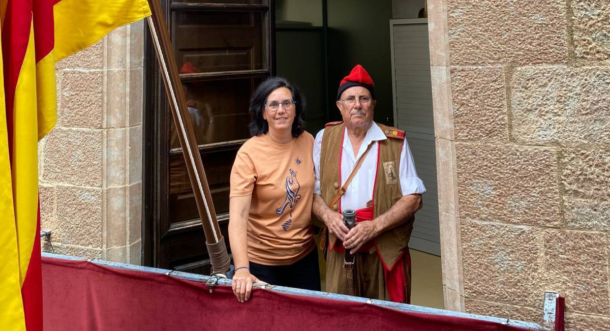 Salutació de l'alcaldessa en l'inici de la Festa Major de Solsona 