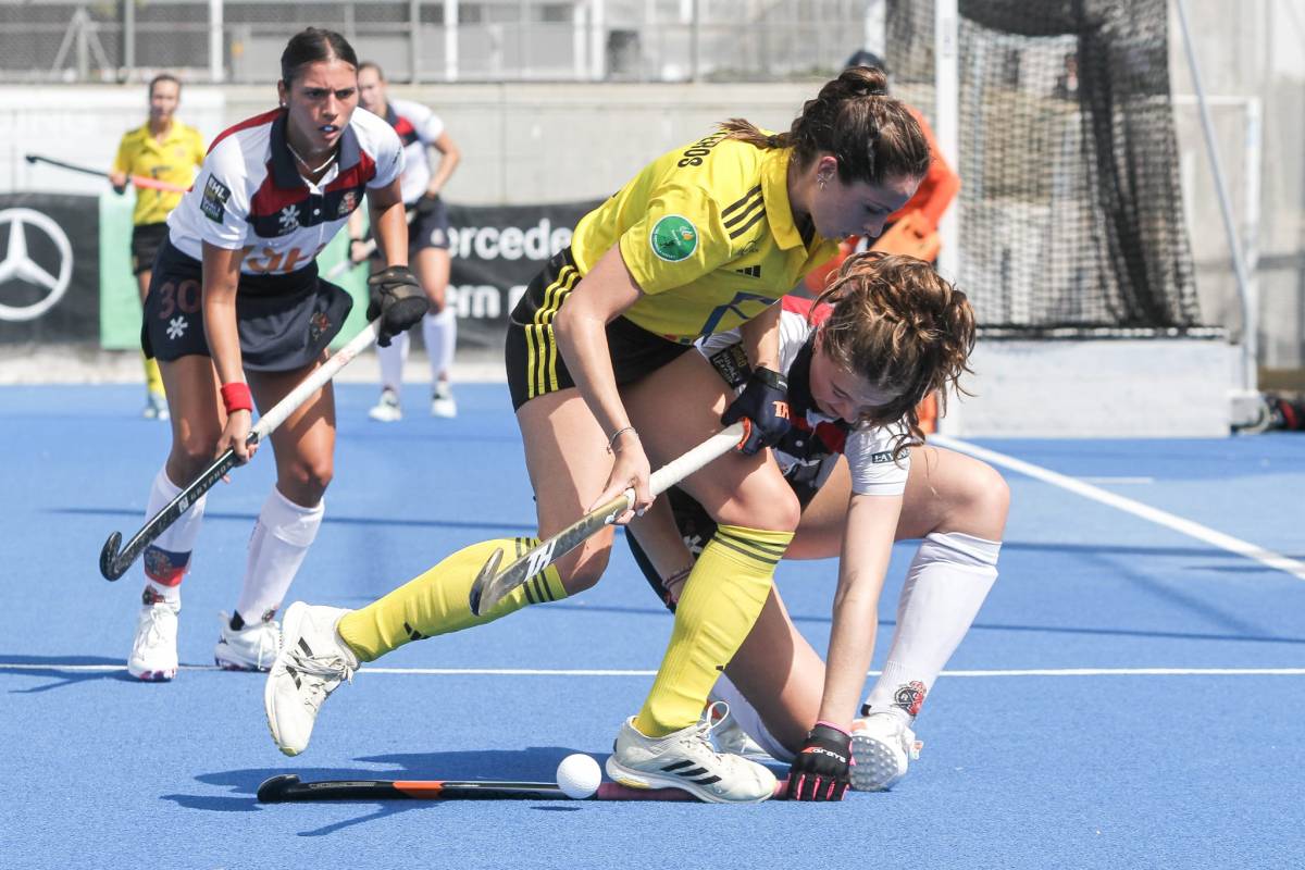 Ainhoa Ballesteros intenta superar una rival - Lluís Clotet Ainhoa Ballesteros intenta superar una rival