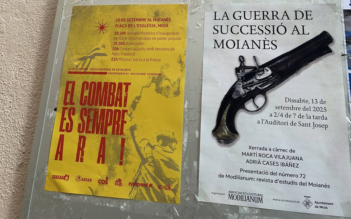 Moià també viurà una Diada popular i d'estudis històrics