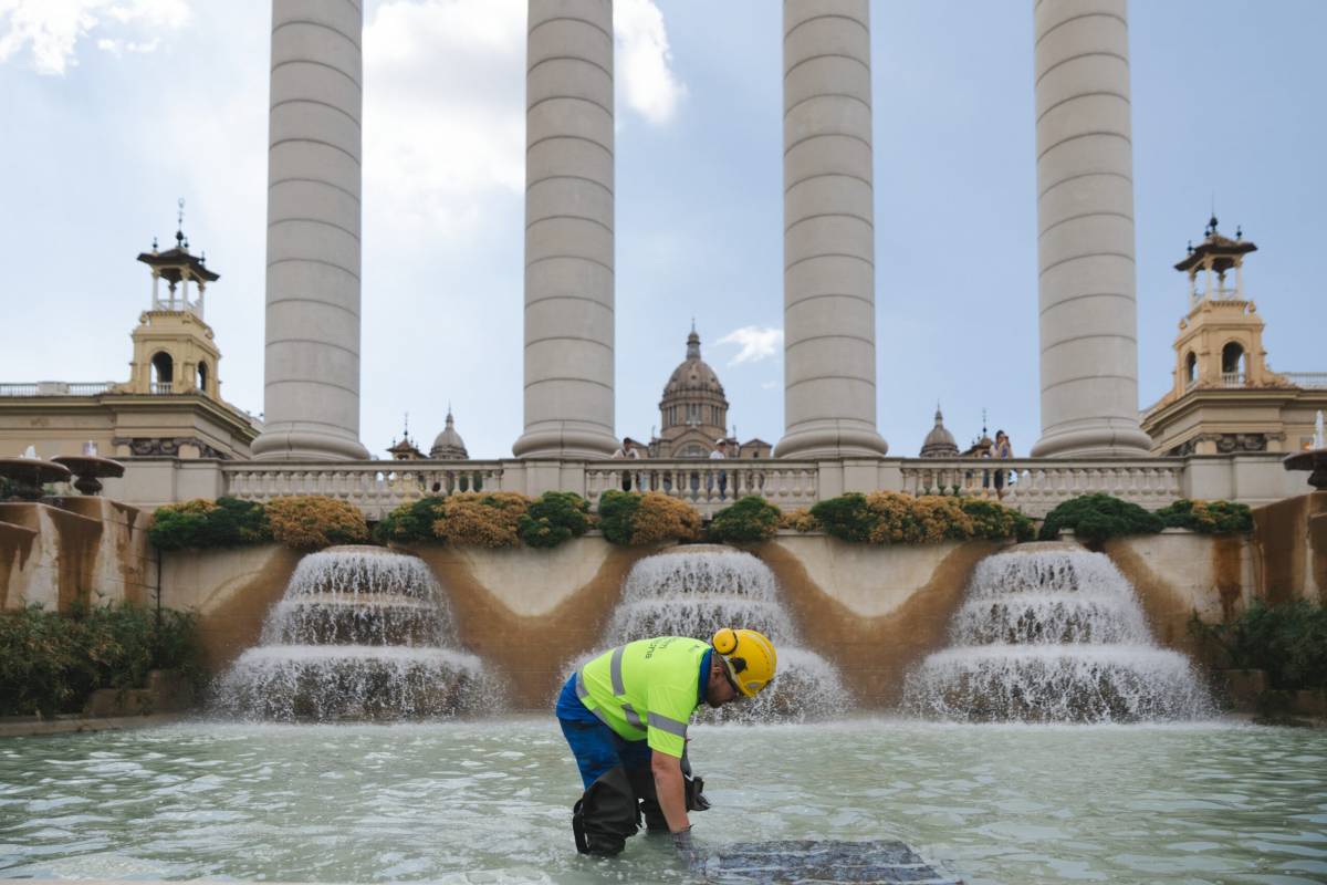Barcelona reactiva la Font Màgica de Montjuïc i deixa enrere del tot la sequera
