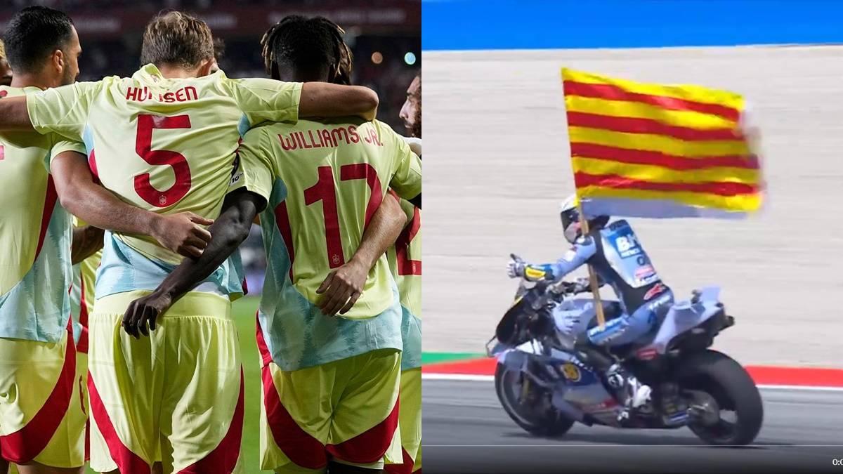 La selecció espanyola guanya la partida al GP de Catalunya de MotoGP - 