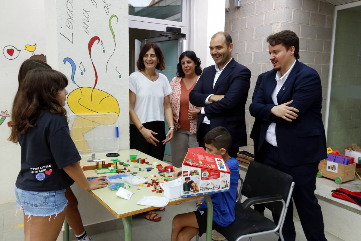 Castelló de Farfanya reobre l’escola de Santa Maria després d’una reforma integral