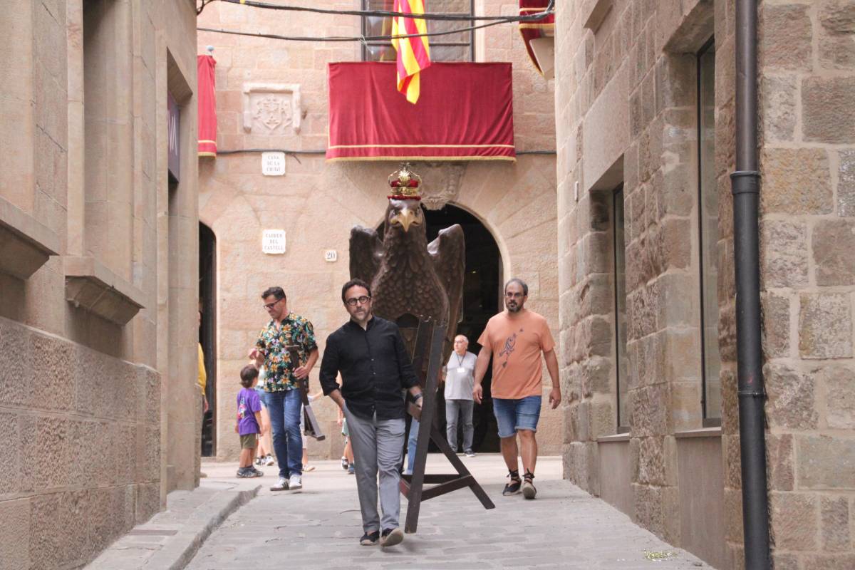 L`Àliga ha presidit l`acte - Ramon Estany L`Àliga ha presidit l`acte