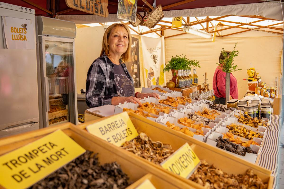 El Mercat del Bolet de Cal Rosal engega una nova edició augurant una bona temporada boletaire