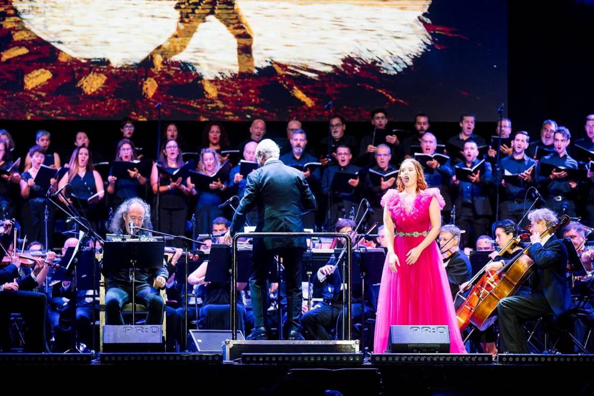 La soprano perellonenca Andrea Martí debuta amb la Simfónica de Tenerife amb el clàssic ‘Ecstasy of gold’