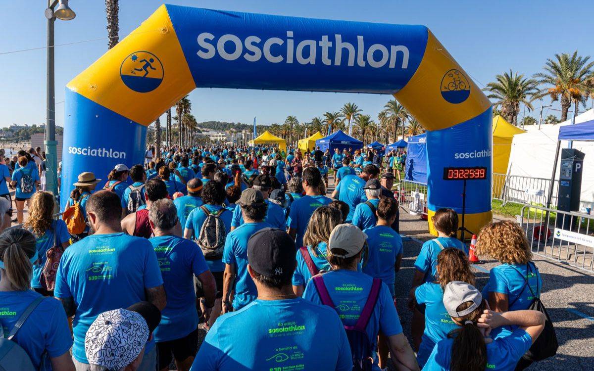 La 10a Sosciathlon arriba a la Pineda amb esport i solidaritat per la recerca en malalties minoritàries