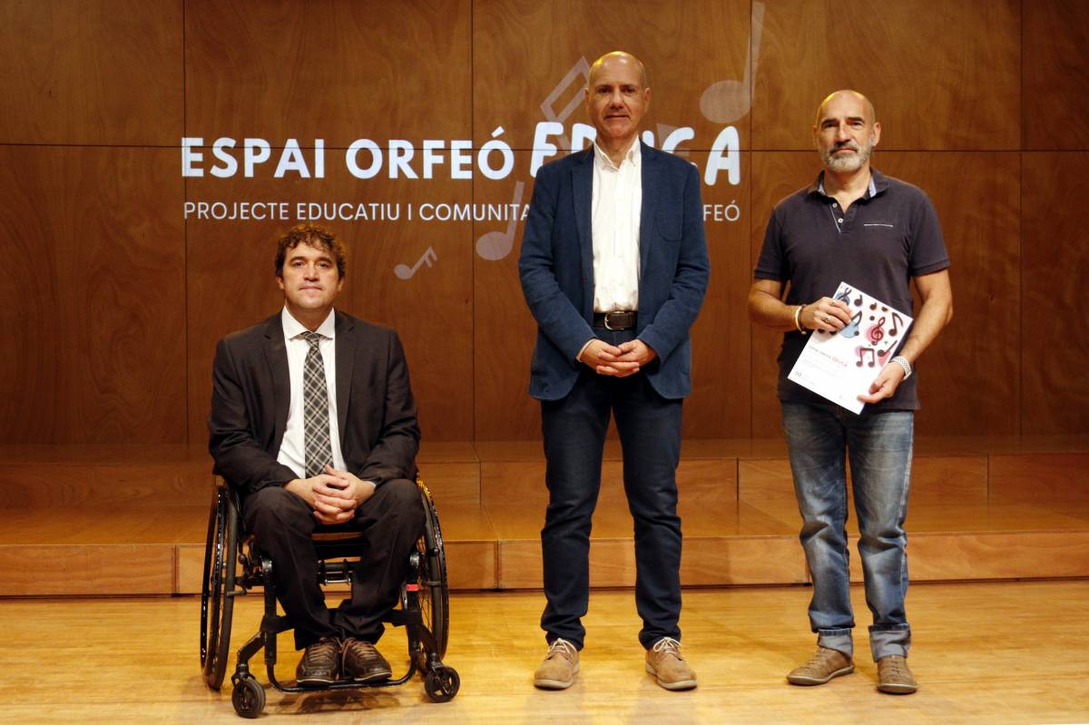 L'Orfeó Lleidatà engega un projecte per apropar la música a les aules