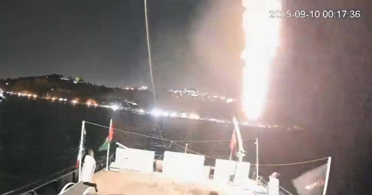 La Flotilla denuncia un segon atac amb un dron recobert de combustible