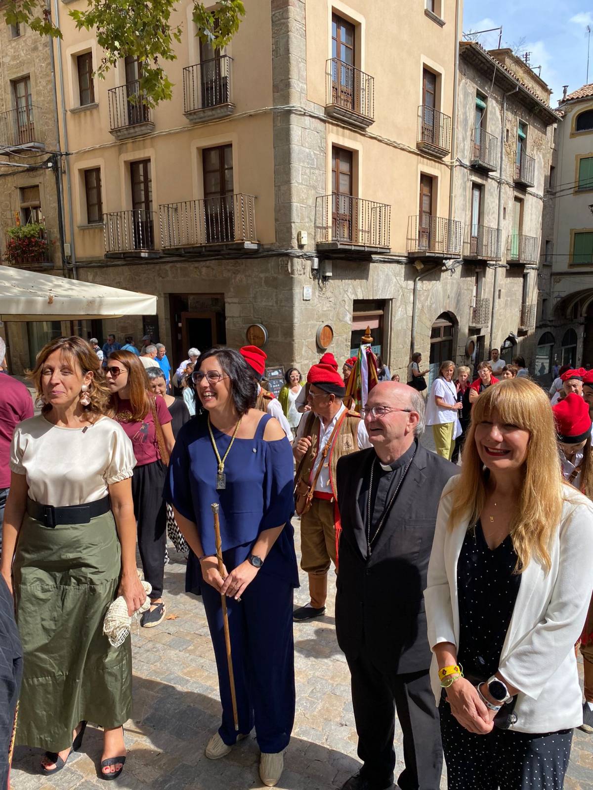 Presidenta del Consell Comarcal, alcaldessa, Bisbe de Solsona i Secretària general d`Igualtat i Feminisme - Presidenta del Consell Comarcal, alcaldessa, Bisbe de Solsona i Secretària general d`Igualtat i Feminisme