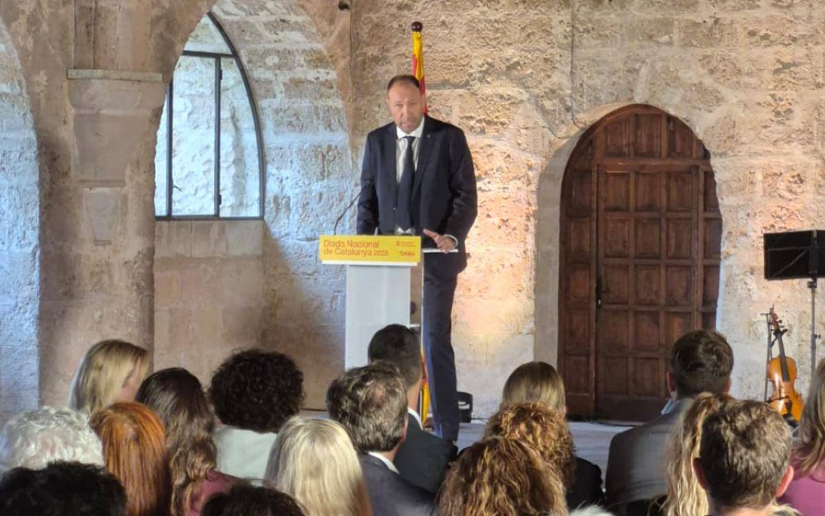 El Reial Monestir de Santes Creus acull l'acte institucional de la Diada de la Delegació del Govern a Tarragona