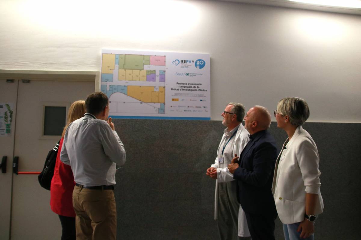 La Unitat d'Investigació Clínica de l'IISPV es posarà en marxa el 2026 i donarà servei a uns 850.000 usuaris