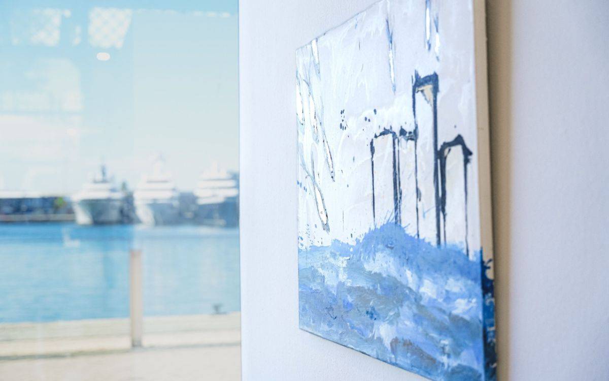 El Port de Tarragona estrena la nova temporada cultural amb una exposició de pintures de Nuri Mariné