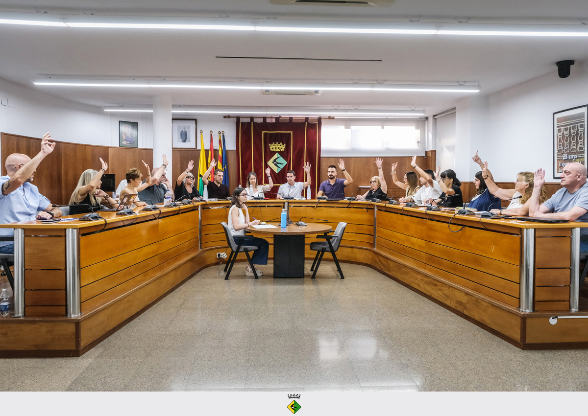 Ple extraordinari per a l'aprovació de la licitació de la fase 1 de retirada de l'amiant a Badia