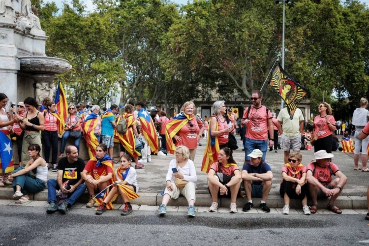 La Diada de Catalunya 2025, en directe: tot preparat per a la marxa independentista