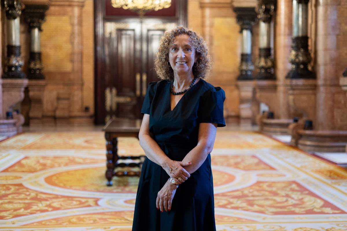 Ester Capella, fotografiada aquesta setmana al Parlament de Catalunya - Hugo Fernández Ester Capella, fotografiada aquesta setmana al Parlament de Catalunya