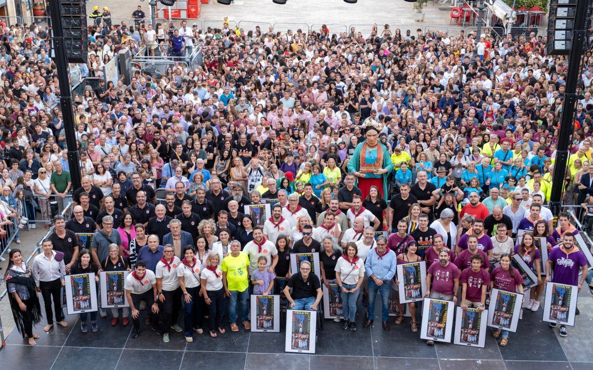 La Crida dona el tret de sortida oficial a les festes de Santa Tecla