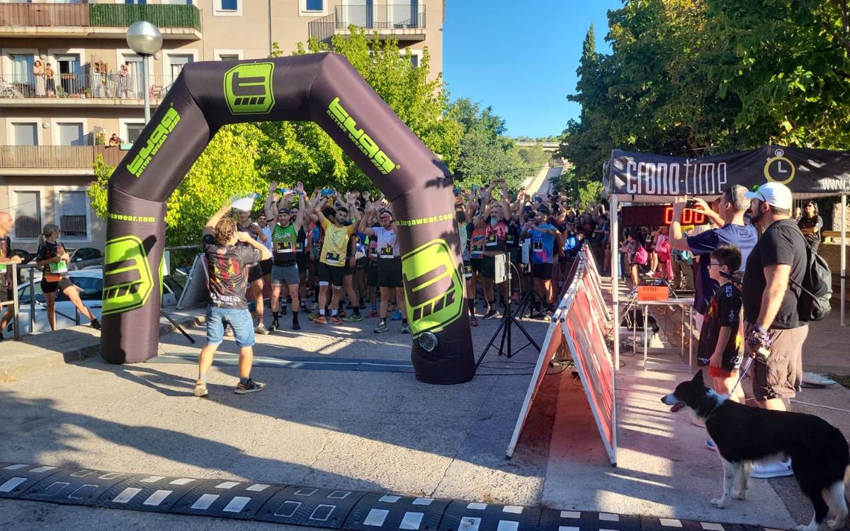 Rècord de participació a la desena Transenyera de Castellbell i el Vilar amb 450 inscrits