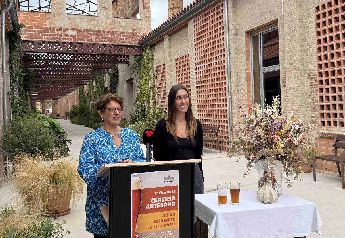 El Vapor de Prodis organitza la seva primera fira de la cervesa artesana