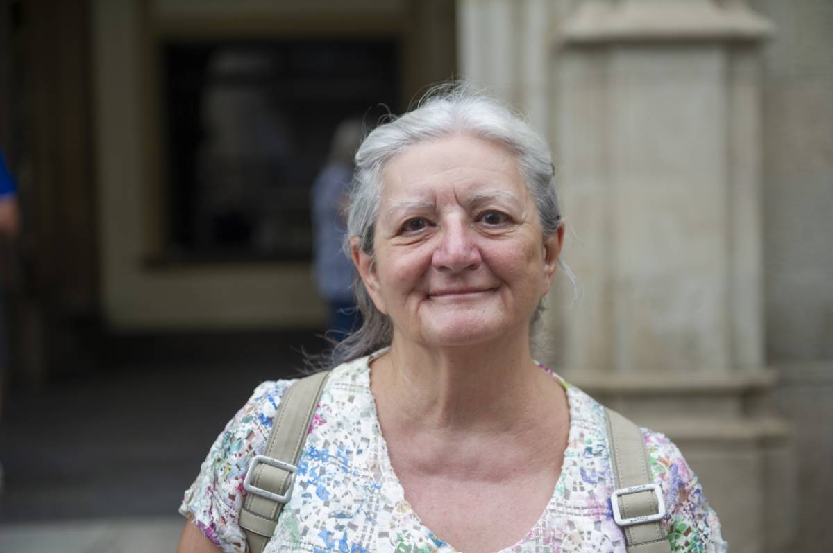 Montserrat Muntada, sòcia ANC Terrassa - Alberto Tallón Montserrat Muntada, sòcia ANC Terrassa
