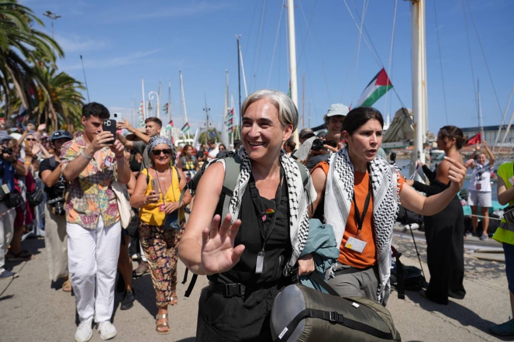Colau augura atacs «molt pitjors» a la Flotilla en el camí cap a Gaza 