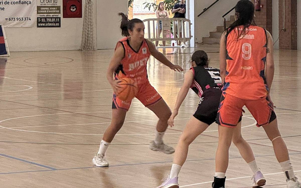El Manresa CBF ha disputat un gran partit a Mataró - CB Boet Maresme Mataró