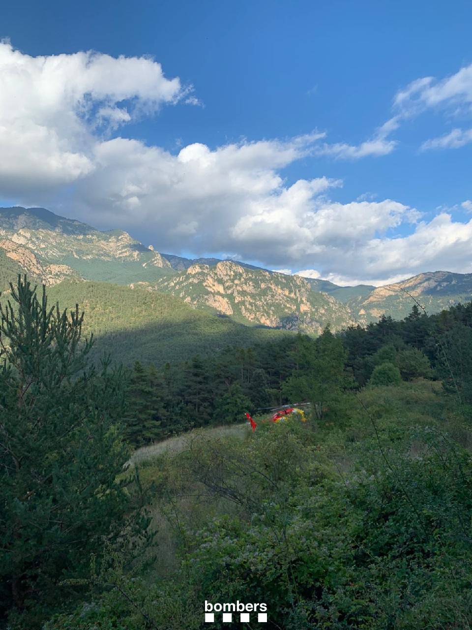 Localitzen un boletaire desorientat a La Coma i la Pedra, al Solsonès 
