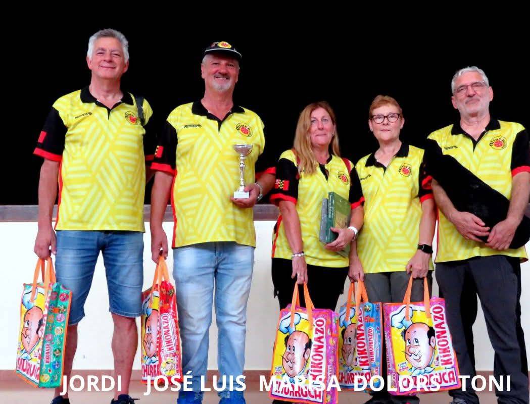 El Club de bitlles Olius triomfa a les 8 Hores de Gaserans 
