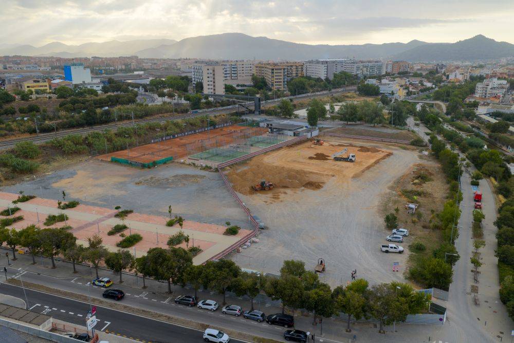 Comença la construcció del pavelló de la nova Zona Esportiva Municipal Riu Sec