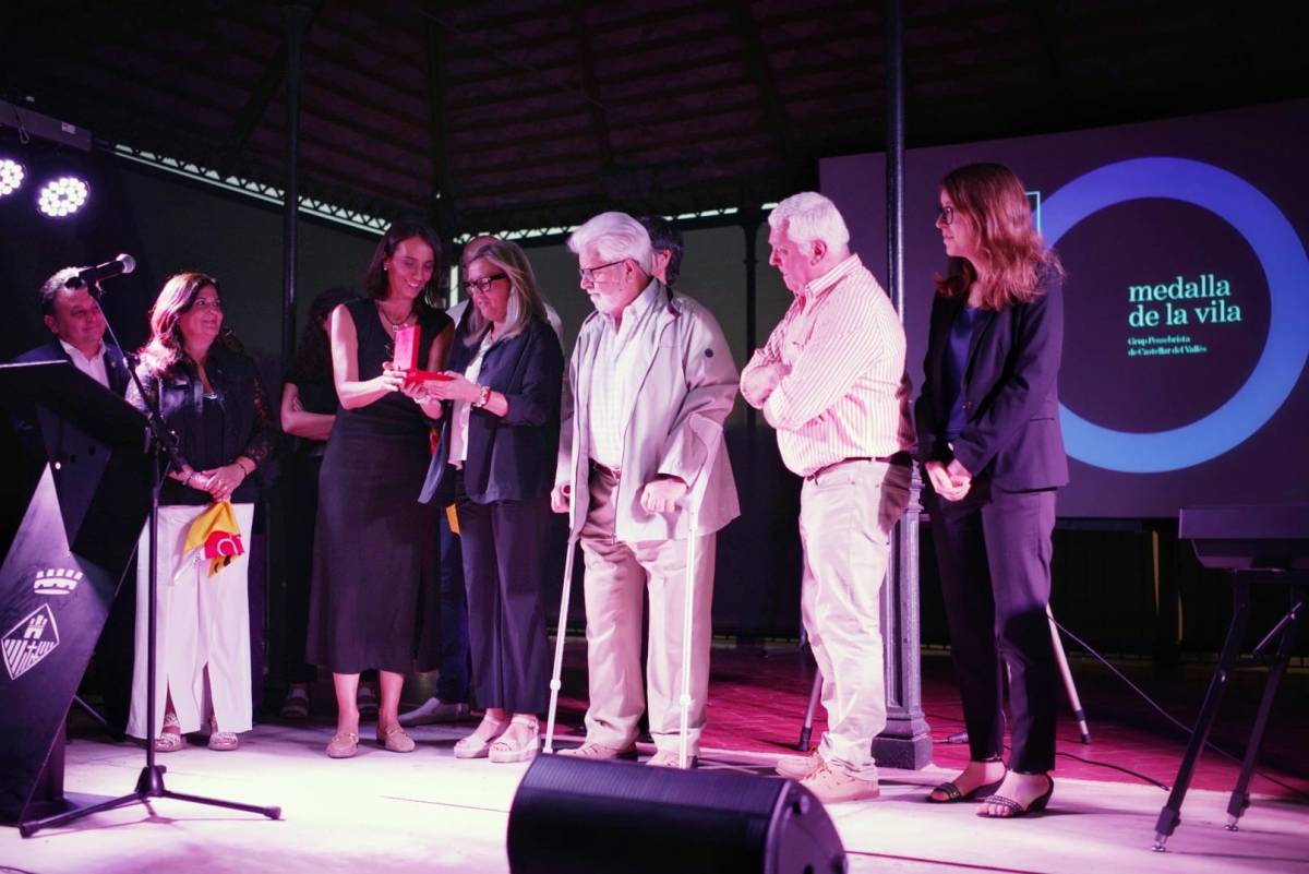 Acte d'entrega de la Medalla de la Vila - Quim Pascual (Cedida)