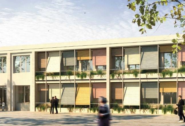 Així quedarà l`Hotel d`Entitats de Can Sant Joan - Cedida Així quedarà l`Hotel d`Entitats de Can Sant Joan