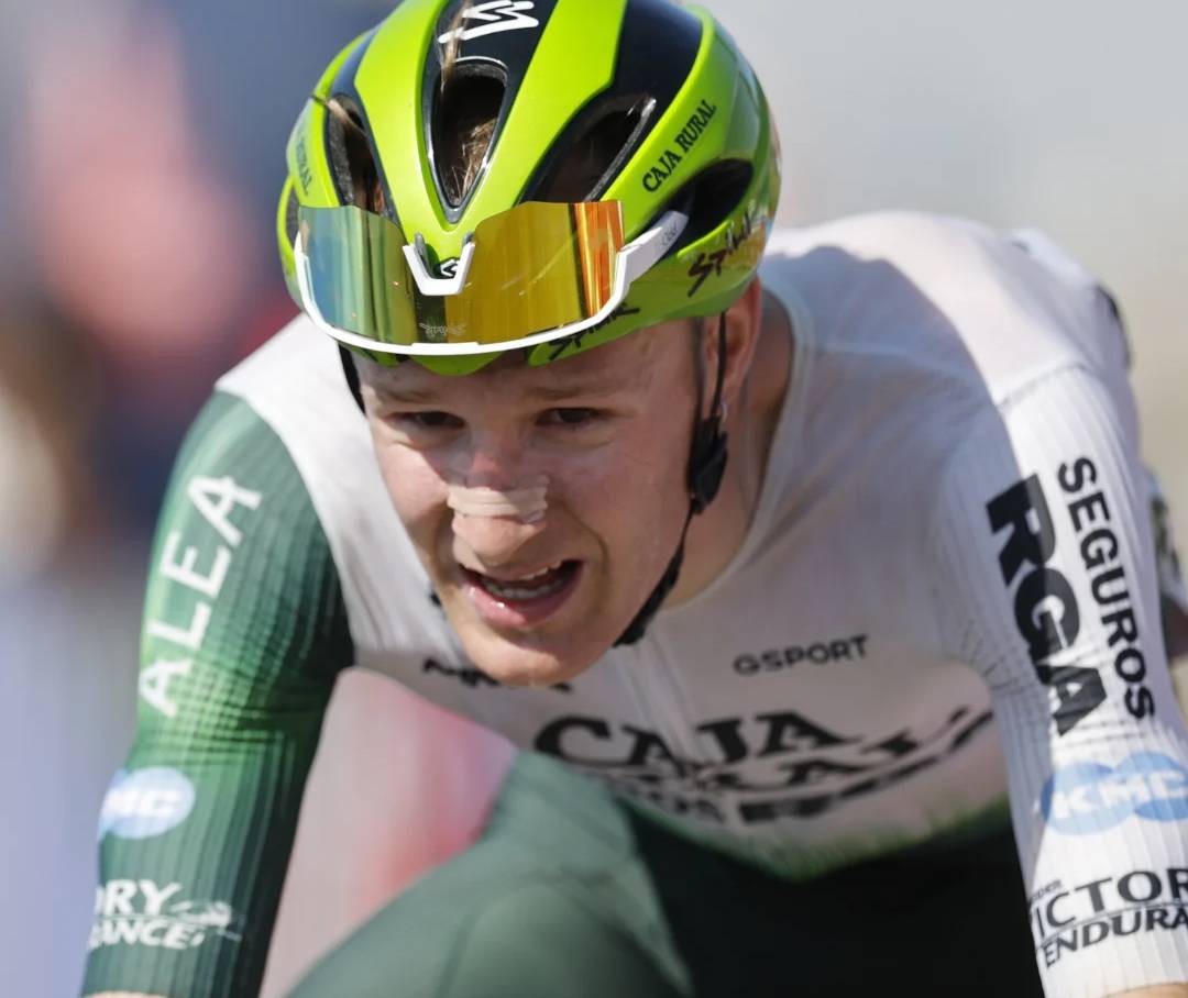 El ciclista d'Ullastrell Abel Balderstone acaba la Vuelta tretzè