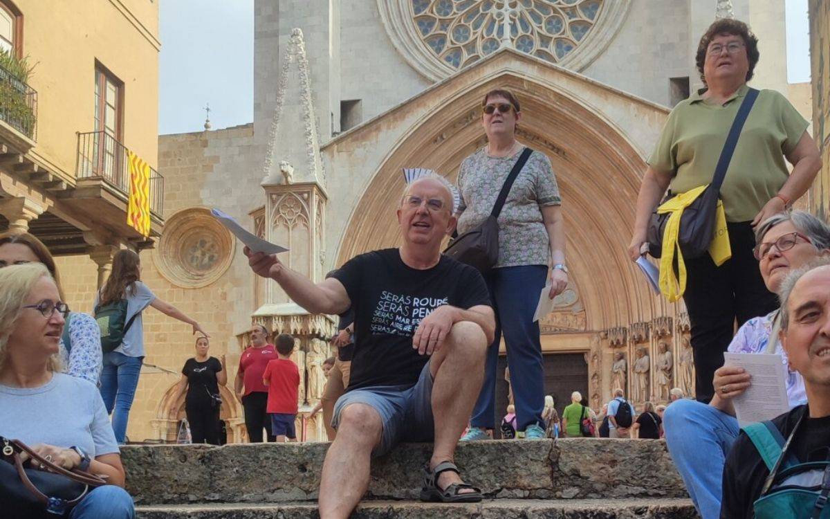 La Part Alta de Tarragona s’omple de literatura amb una ruta de la mà de Magí Sunyer