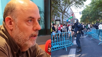 Jordi Basté, àcid en el seu davantal sobre les protestes a La Vuelta: «Entro en el fangar, que Déu em protegeixi»