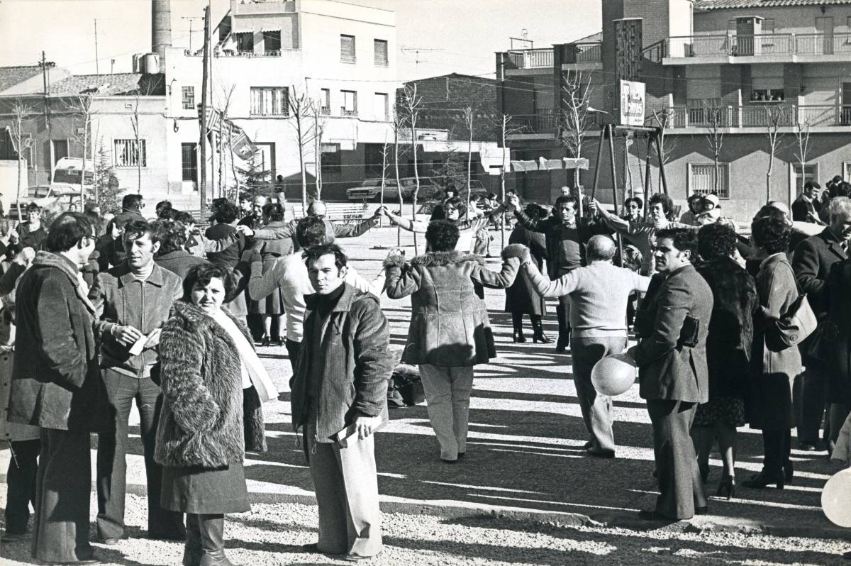 El dia de l’estrena amb sardanes