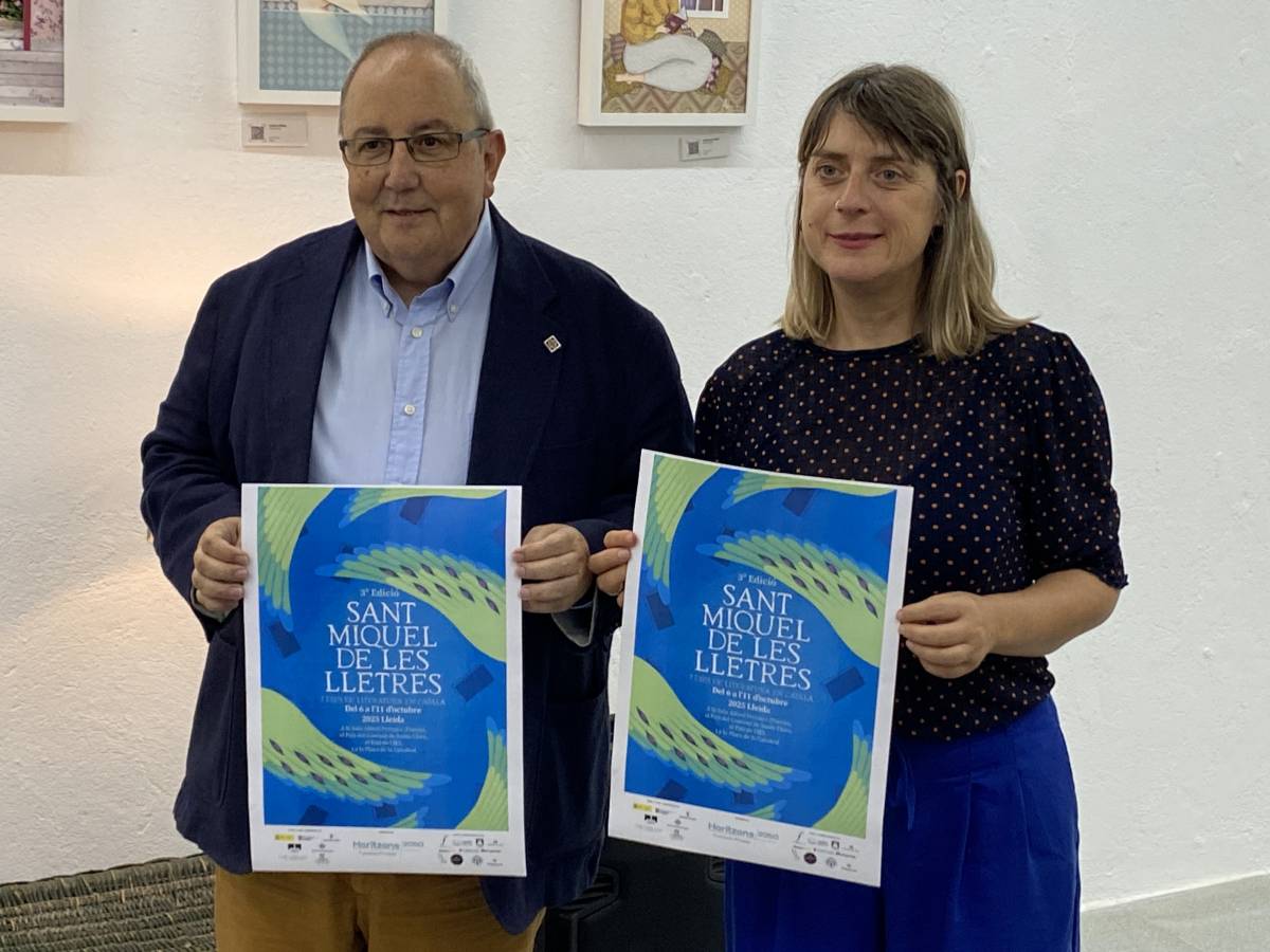 Sant Miquel de les Lletres: una setmana que omplirà Lleida de llibres, cuina i músic