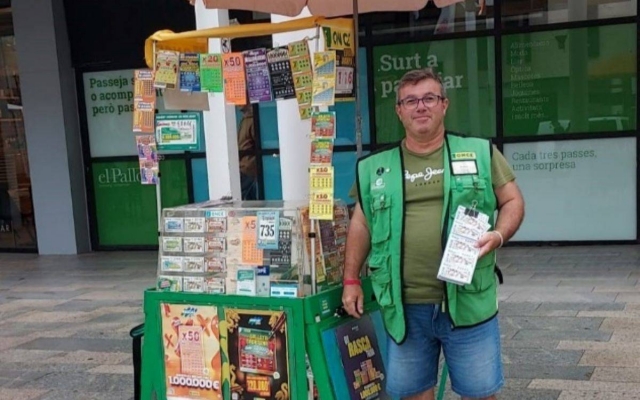 El Cupó Diari de l'ONCE reparteix una pluja de milers d'euros al centre de Reus