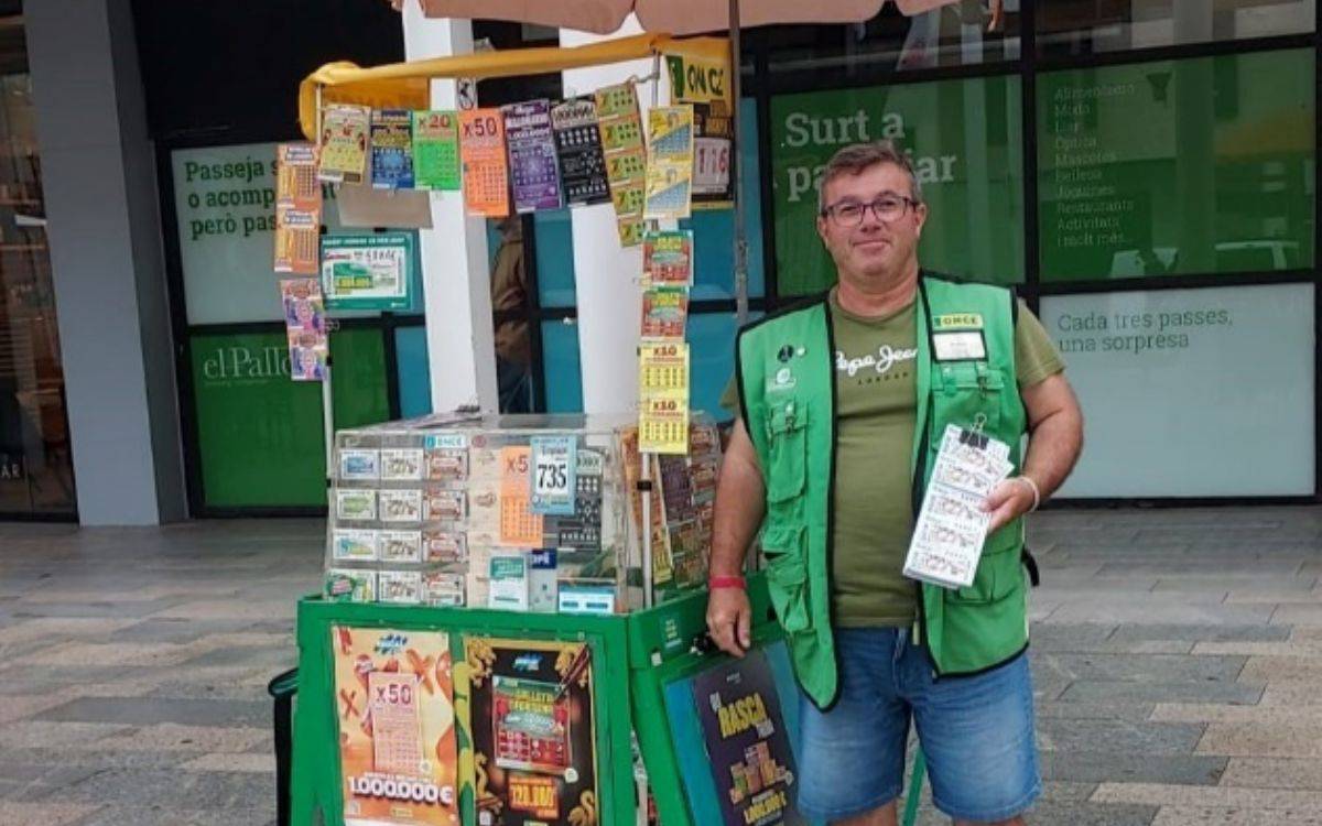 El Cupó Diari de l'ONCE reparteix una pluja de milers d'euros al centre de Reus