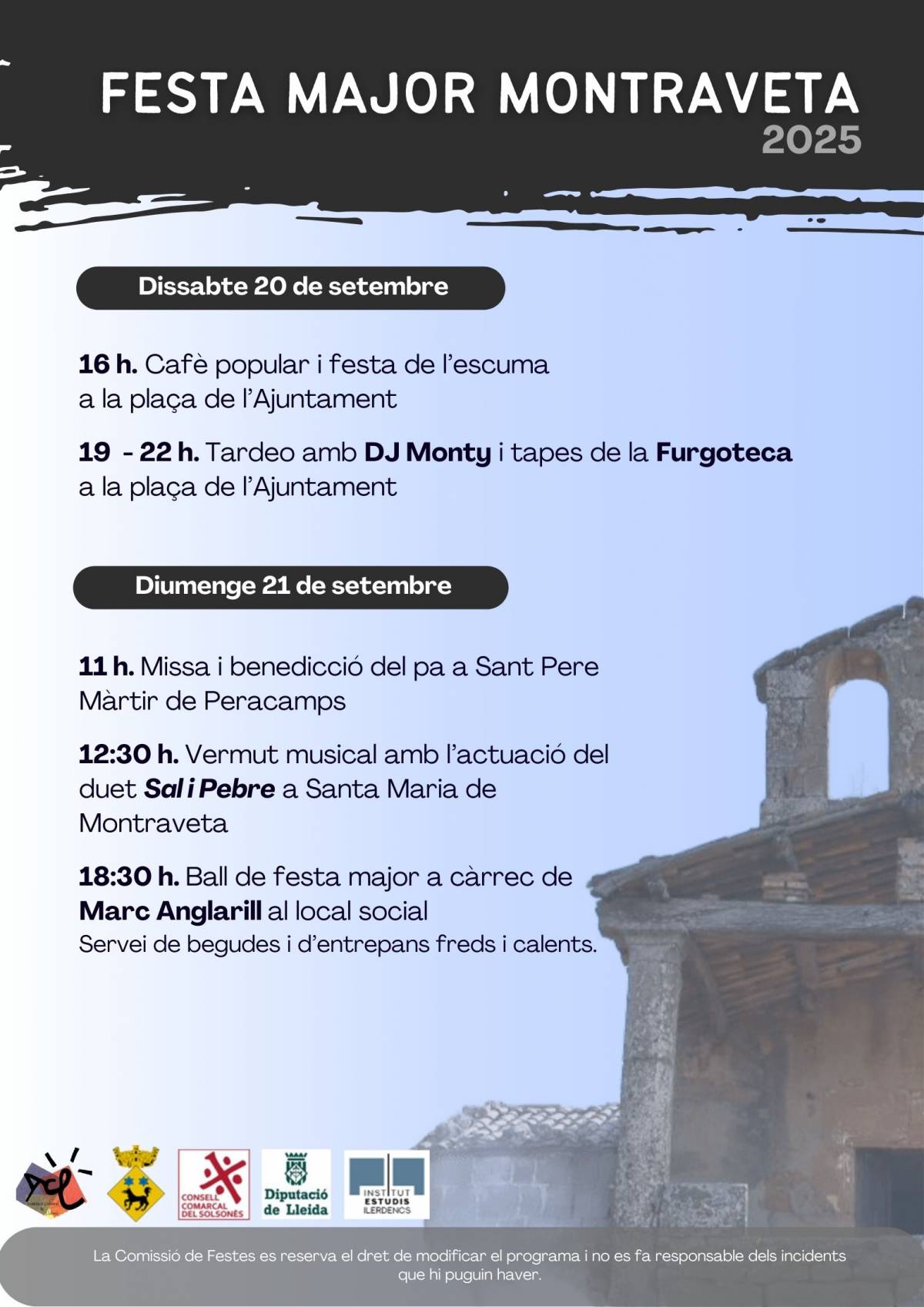 Cartell de la Festa  - 