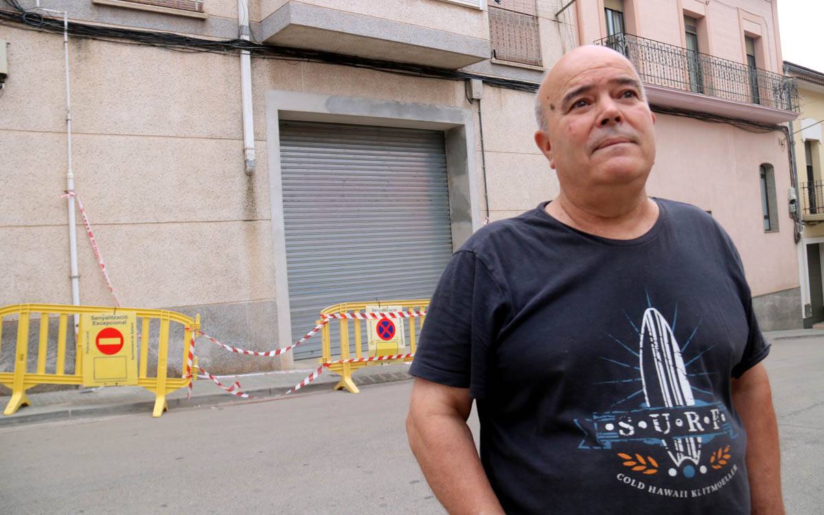 Sallent descarta danys estructurals a l'edifici esfondrat, però els veïns no hi podran tornar de moment